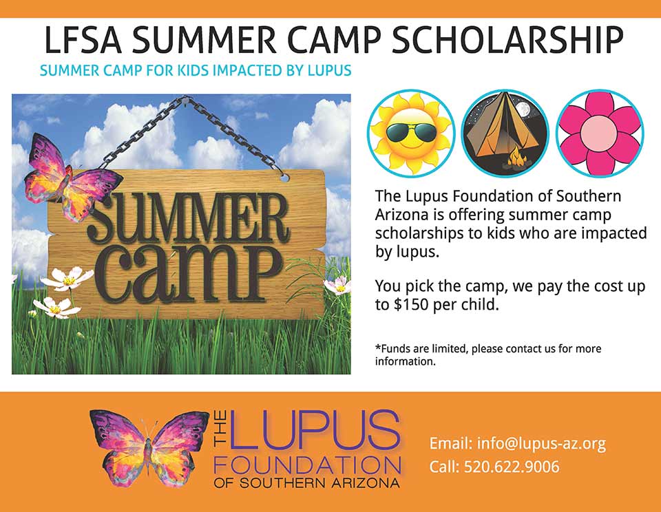 Lfsa Summer Camps For Kids Lupus Foundation Of Southern Arizona