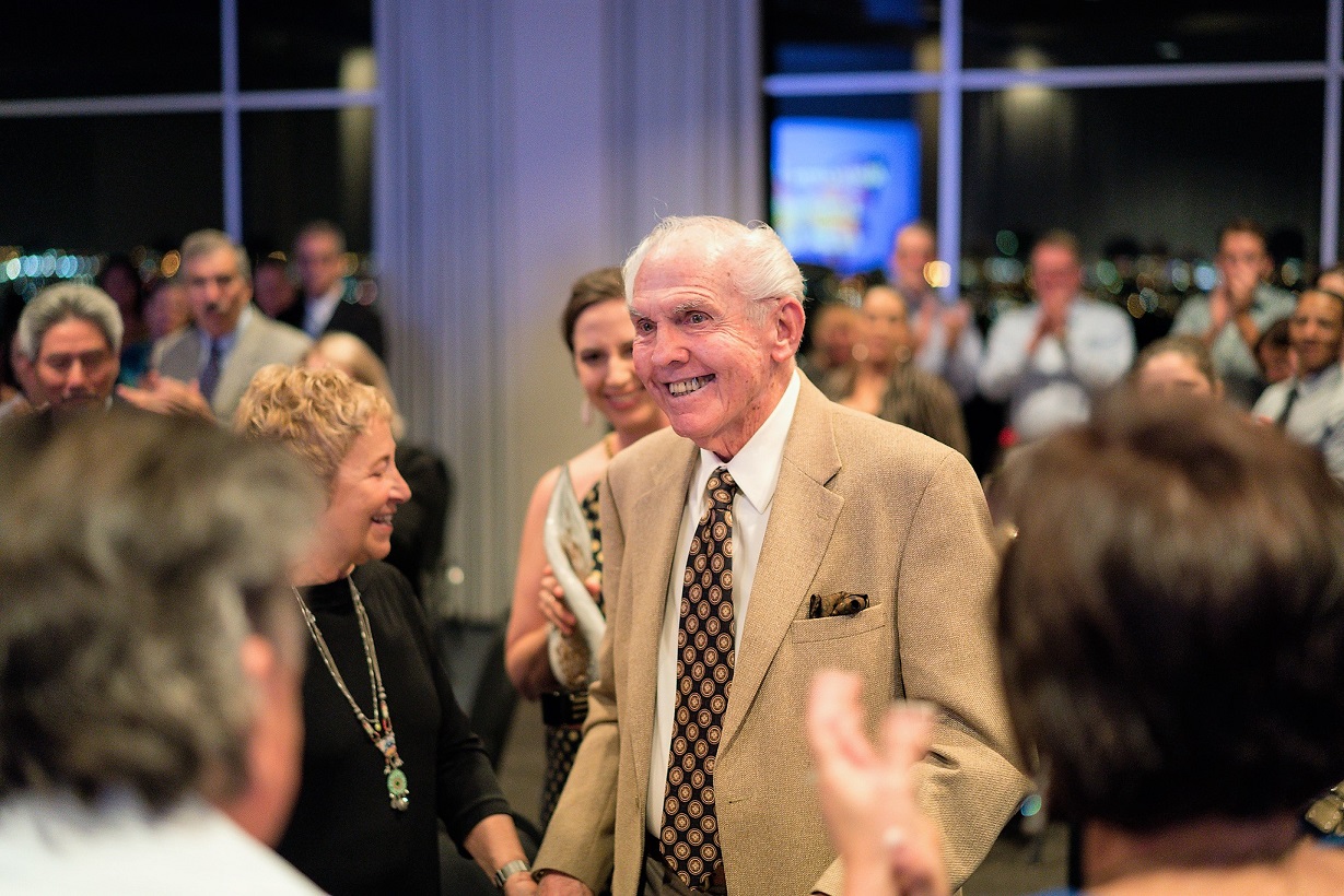 Guest of honor Mr. Stanley Lehman. Honor Gala